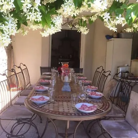 Tres Belle Maison Piscine Chauffe 210m2 Climatise Сasa de vacaciones *