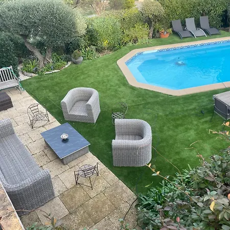 Сasa de vacaciones Tres Belle Maison Piscine Chauffe 210m2 Climatise Sainte-Maxime